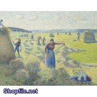 Tranh sơn dầu người dân lao động